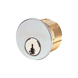 Kaba Ilco Segal Brass-Plated Mortise Cylinder