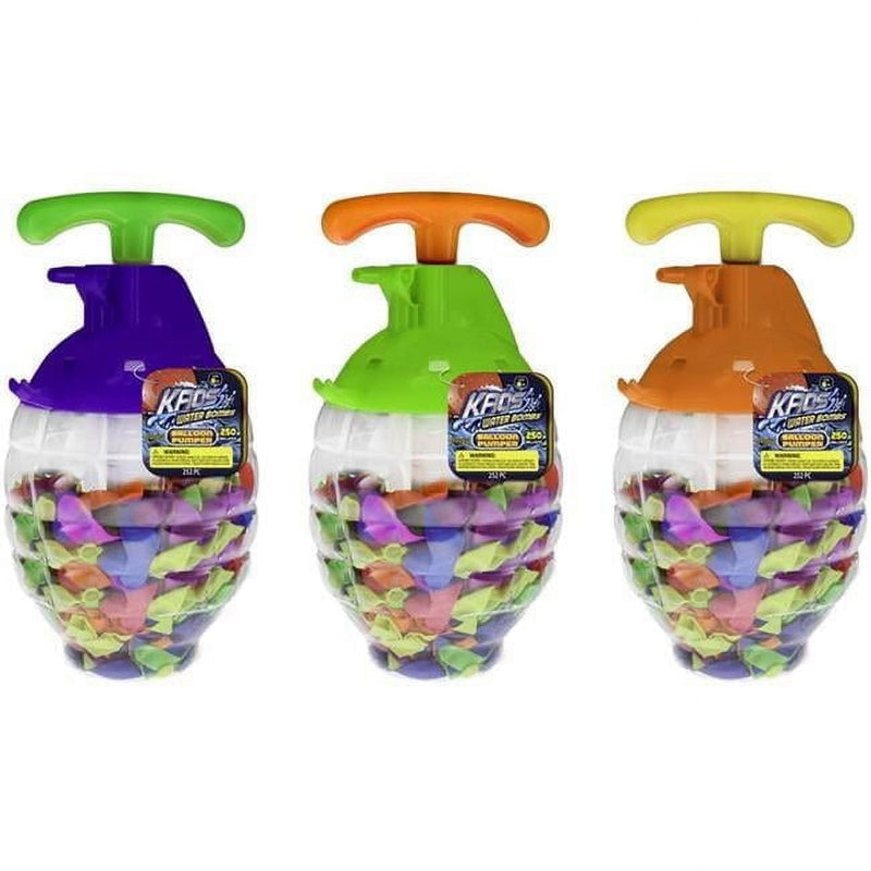 Kaos Water Balloon Pumper Assorted 1 pc