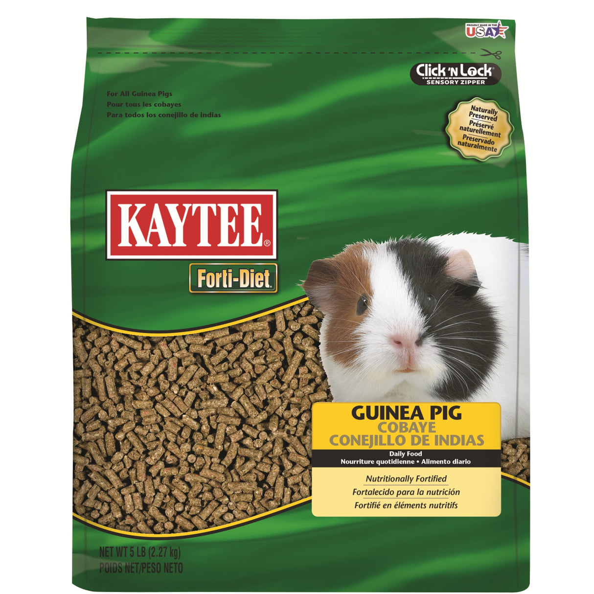 Kaytee Forti-Diet Natural Pellets Small Animal Food 5 lb