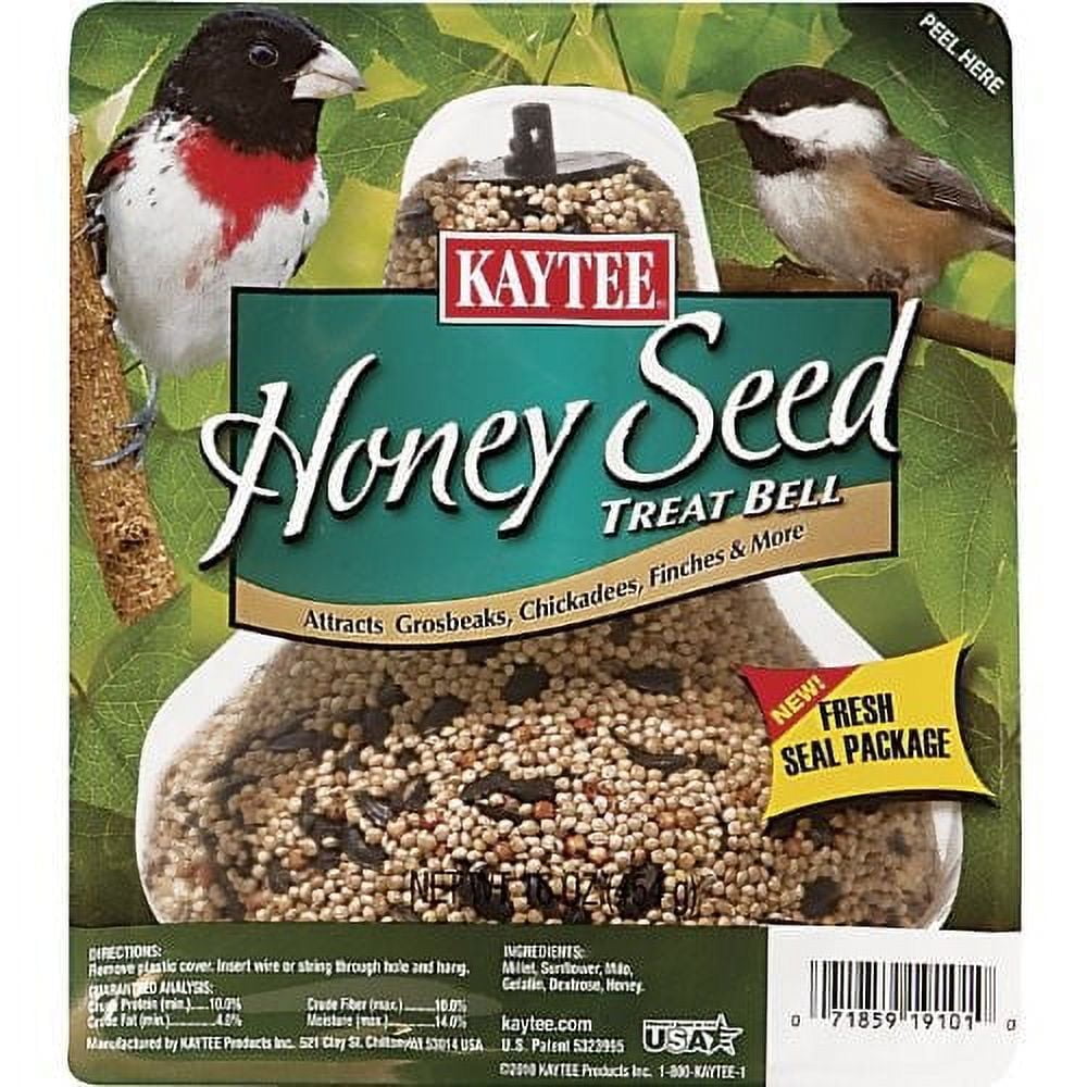 Kaytee Honey Seed Wild Bird Sunflower Seed Bell 1 lb