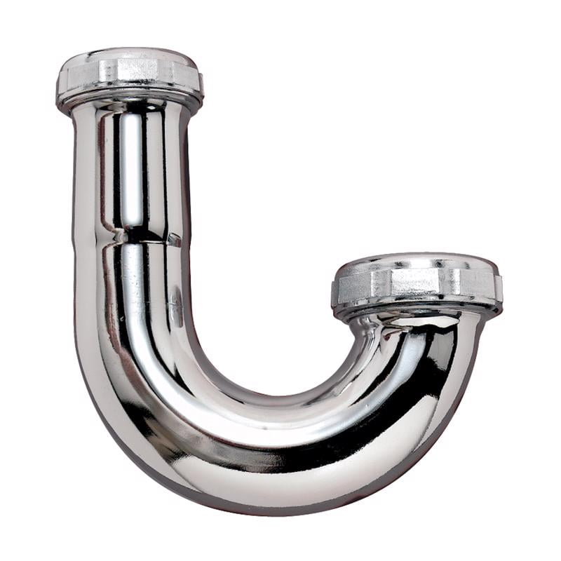 Keeney 1-1/2 in. Slip X 1-1/2 in. D Slip Chrome Plated Brass Double Offsets 9-3/4 in. L