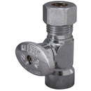 Keeney FIP Compression Brass Straight Stop Valve