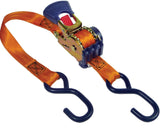 Keeper 1 in. W X 6 ft. L Orange Retractable Tie Down Strap 500 lb 2 pk