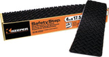 Keeper Safety Step 4 in. W X 17.5 in. L Gray Rubber Stair Tread
