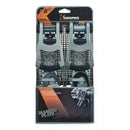 Keeper 1.25 in. W X 8 ft. L Gray Tie Down w/Ratchet 1000 lb 2 pk