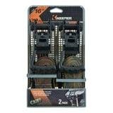 Keeper Ergo-Torque 1.25 in. W X 16 ft. L Camo Tie Down w/Ratchet 700 lb 2 pk