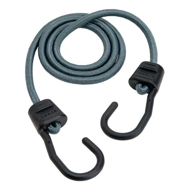 Keeper Gray Bungee Cord 48 in. L X 0.374 in. 1 pk