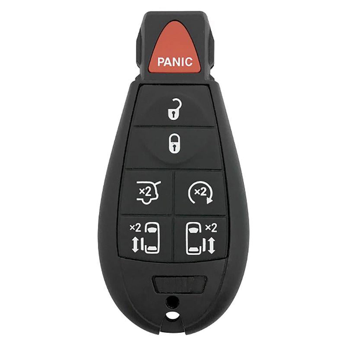 KeyStart Advanced Security Automotive FOB Key Blank FBK074 Double For Dodge
