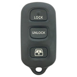 KeyStart Renewal KitAdvanced Remote Automotive Key FOB Shell CP079 Single For Toyota