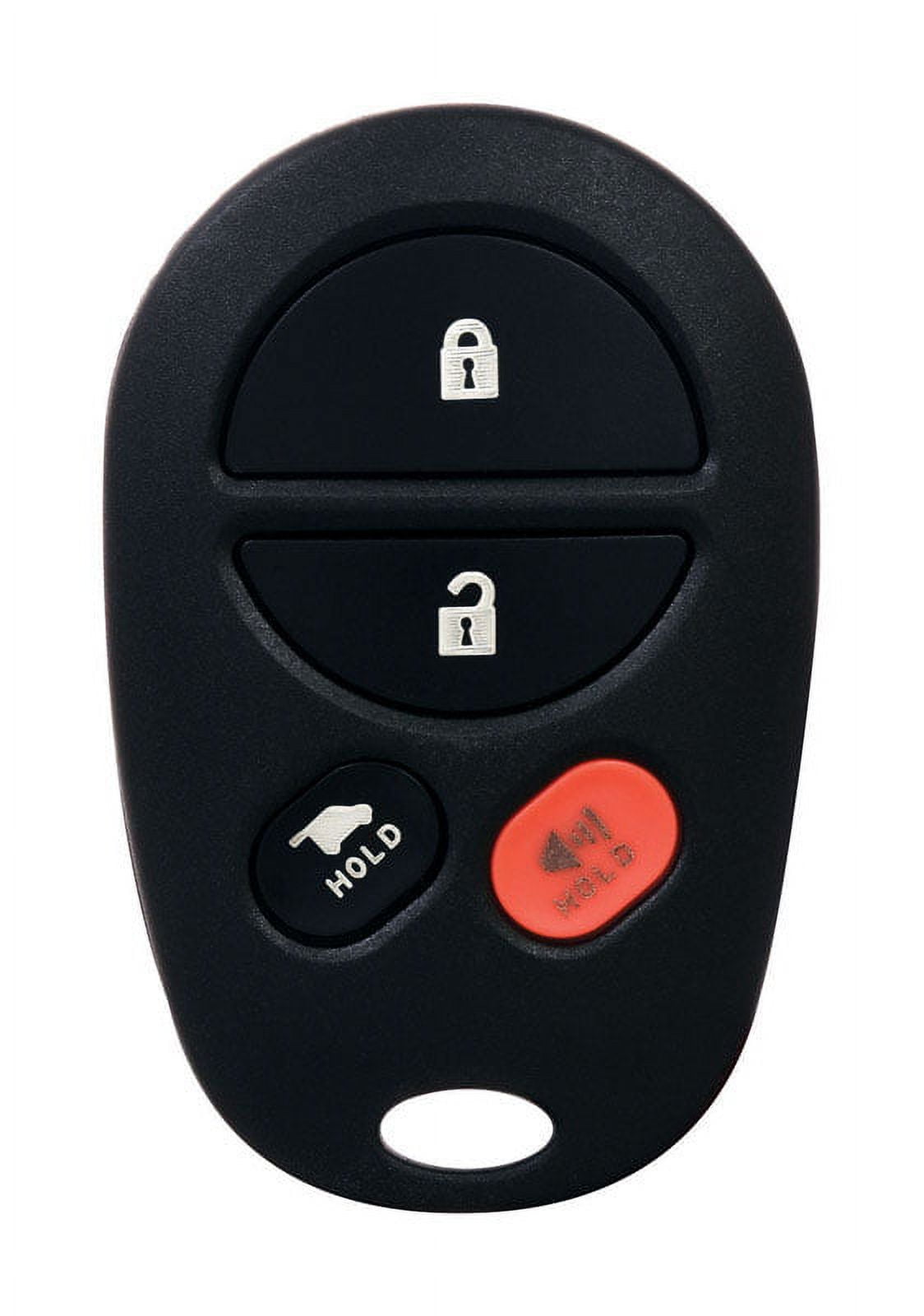KeyStart Renewal KitAdvanced Remote Automotive Key FOB Shell CP134 Single For Toyota