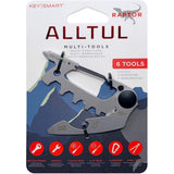 KeySmart AllTul Stainless Steel Silver Raptor Multi-Tool Key