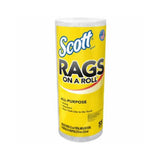 Scott Rags On a Roll Cleaning Cloth 9.4 in. W X 11 in. L 60 sheet 1 pk
