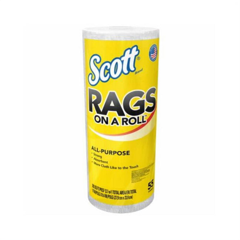 Scott Rags On a Roll Cleaning Cloth 9.4 in. W X 11 in. L 60 sheet 1 pk