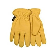 Kinco Men's Indoor/Outdoor Driver Work Gloves Gold M 1 pair