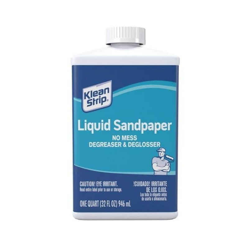 Klean Strip Liquid Sandpaper Water-Based Sander Deglosser 1 qt