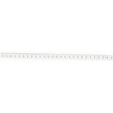 Knape & Vogt White Steel Heavy Duty Shelf Bracket 23 Ga. 72 in. L 250 lb