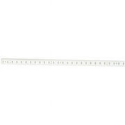 Knape & Vogt White Steel Heavy Duty Shelf Bracket 23 Ga. 72 in. L 250 lb