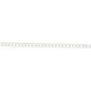 Knape & Vogt White Steel Heavy Duty Shelf Bracket 23 Ga. 72 in. L 250 lb
