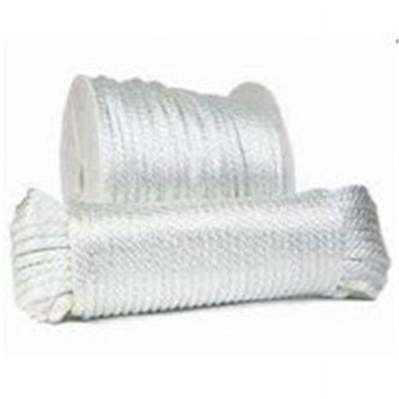 Koch 3/16 in. D X 50 ft. L White Solid Braided Nylon Rope