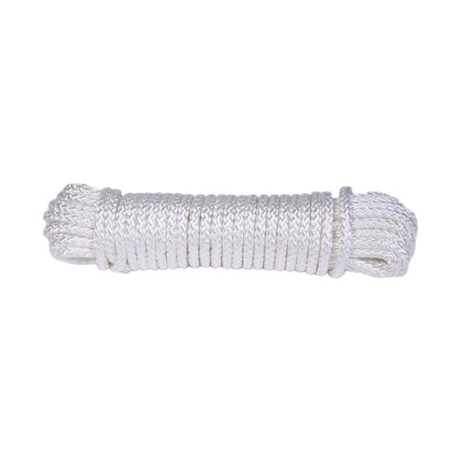 Koch 3/16 in. D X 100 ft. L White Diamond Braided Nylon Rope