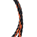 Koch 3/8 in. D X 50 ft. L Black/Orange Twisted Polypropylene Rope