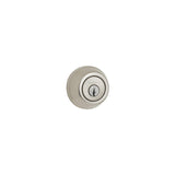 Kwikset SmartKey Security Satin Nickel Metal Double Cylinder Deadbolt