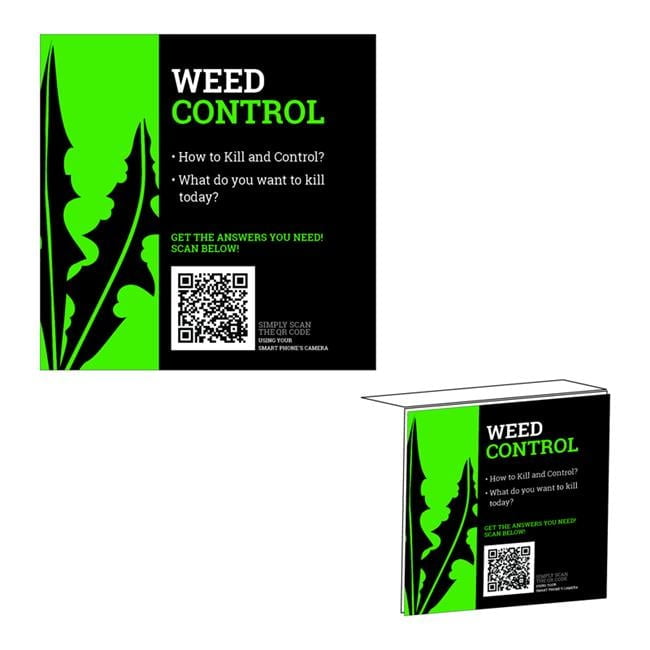 L&G/Outdoor Living Sign Kit Weed Control