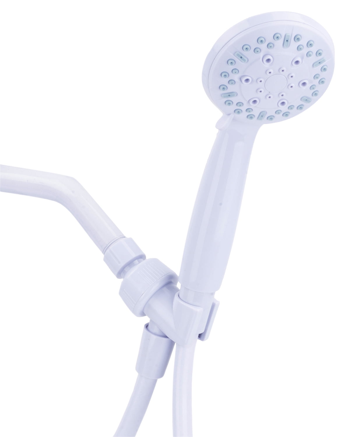 Homewerks White Plastic 3 settings Handheld Showerhead 1.8 gpm