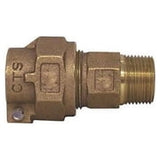 Legend 3/4 in. MPT X 3/4 in. D Pack Joint Bronze Coupling