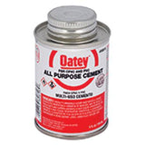 Oatey Clear All-Purpose Cement For ABS/CPVC/PVC 8 oz