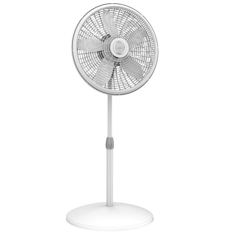 Lasko 54-1/2 in. H X 18 in. D 3 speed Oscillating Pedestal Fan