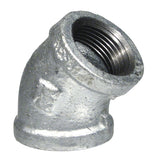 STZ Industries 1-1/4 in. FIP each X 1-1/4 in. D FIP Galvanized Malleable Iron 45 Degree Elbow