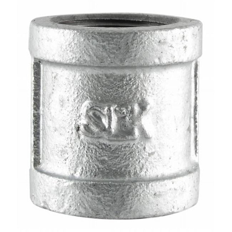 STZ Industries 1-1/4 in. FIP each X 1-1/4 in. D FIP Galvanized Malleable Iron Coupling