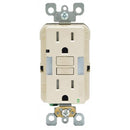 Leviton 15 amps 125 V Duplex Light Almond GFCI Outlet 5-15R 1 pk
