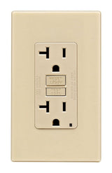 Leviton 20 amps 125 V Ivory GFCI Outlet 5-20R 1 pk