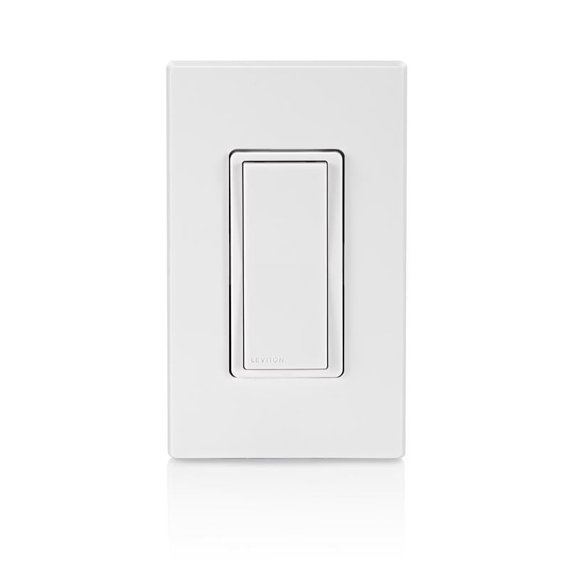 Leviton Decora WiFi Smart Smart-Enabled Light Switch White 1 pk