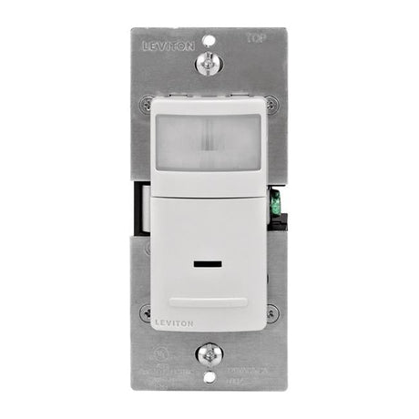 Leviton Decora 2.5 amps Single Pole Motion Sensor Switch White 1 pk