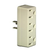 Leviton Polarized 3 outlets Outlet Adapter 1 pk