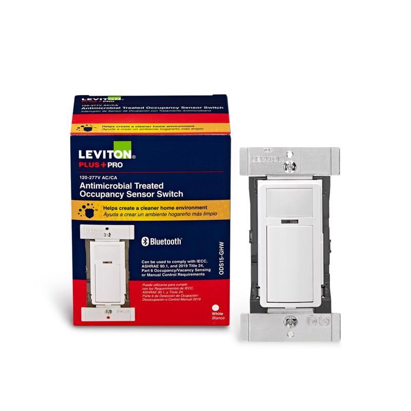 Leviton Decora 10 amps Motion Sensor Switch White 1 pk