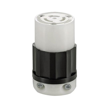 Leviton Industrial Nylon Non-Grounding Locking Connector Non-NEMA 14-10 AWG 3 Pole 3 Wire