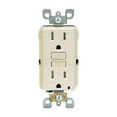 Leviton SmartlockPro 15 amps 125 V Duplex Light Almond GFCI Outlet 5-15R 1 pk