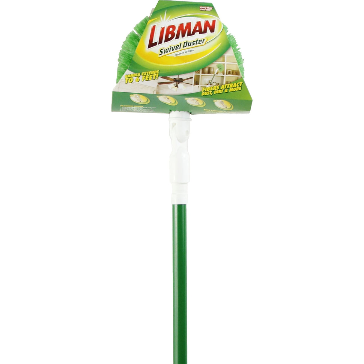 Libman Recycled PET Swivel Duster 8 in. W 1 pk
