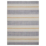 Linon Home Decor 7 ft. W X 5 ft. L Blue/Ivory Delray Polyester Rug