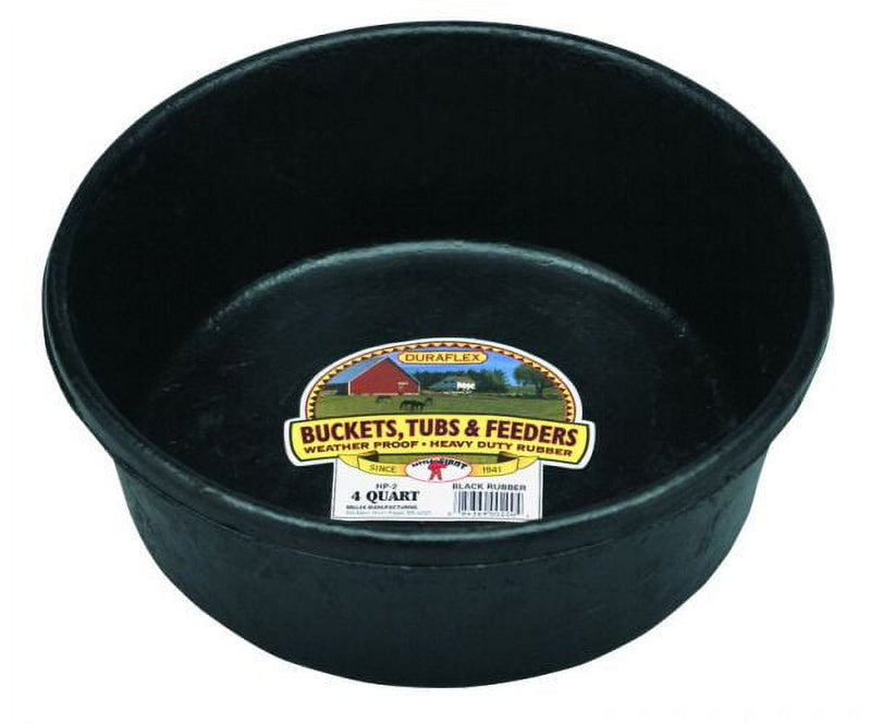 Little Giant DuraFlex 4 qt Feeder Pan For Livestock