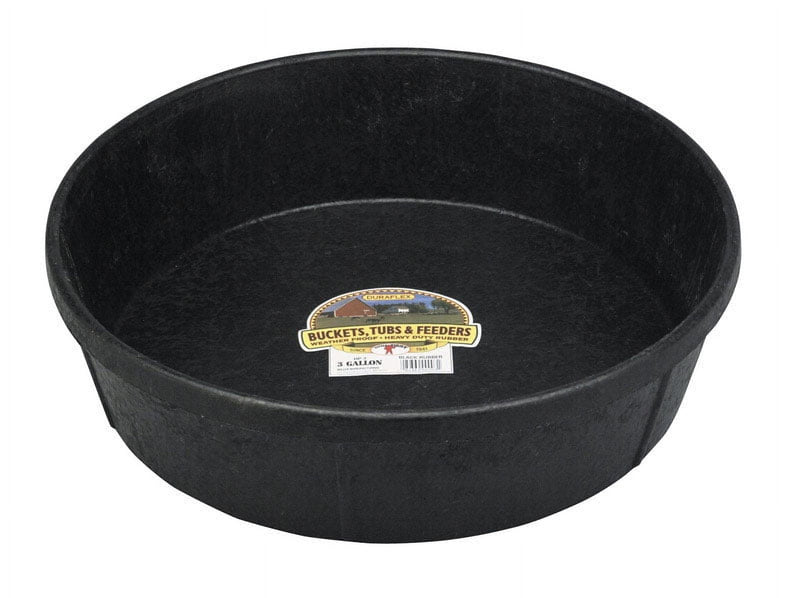 Little Giant DuraFlex 3 gal Feeder Pan For Livestock