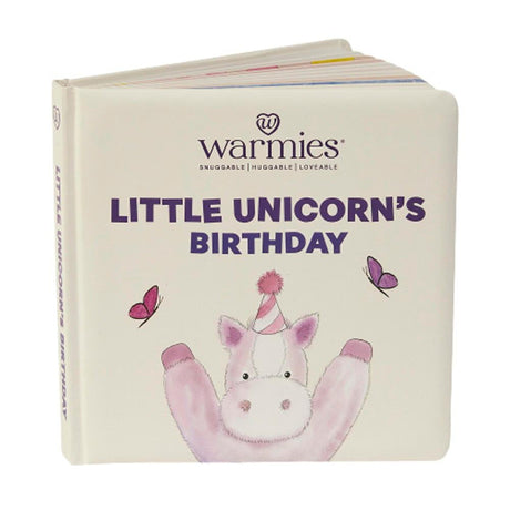 Warmies Little Unicorn's Birthday Board Book