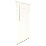 Living Accents Vinyl 1 in. Blinds 35 in. W X 72 in. H Alabaster Cordless