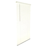 Living Accents Vinyl 1 in. Blinds 36 in. W X 64 in. H Alabaster Cordless