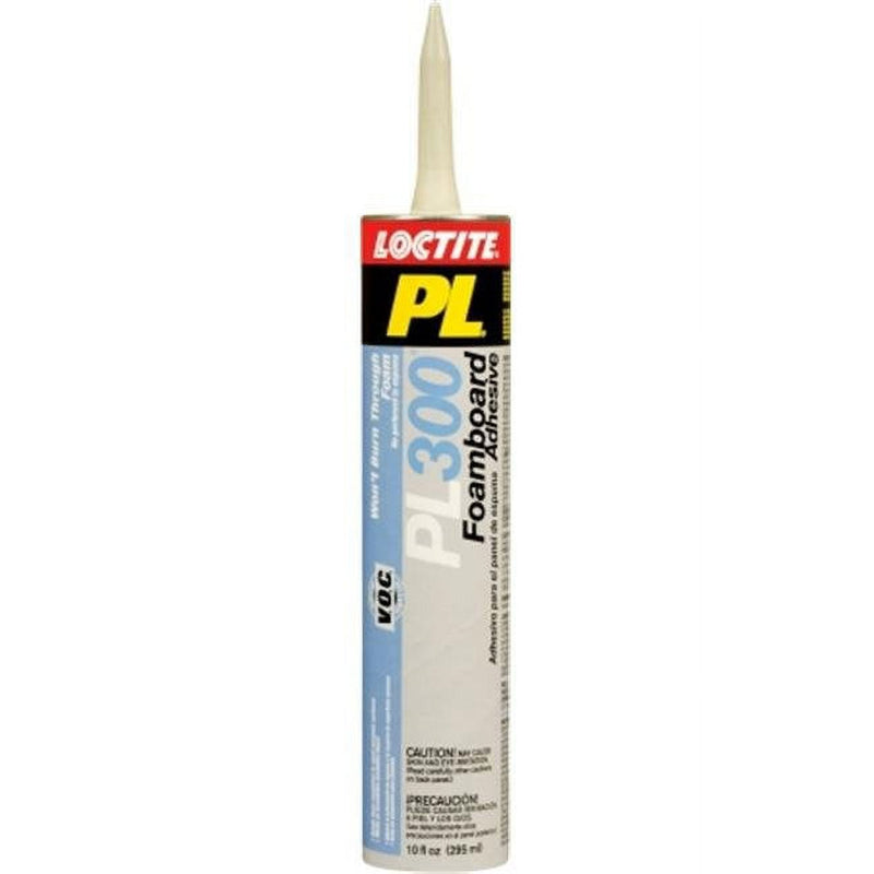 Loctite PL 300 Foamboard Acrylic Latex Construction Adhesive 10 oz