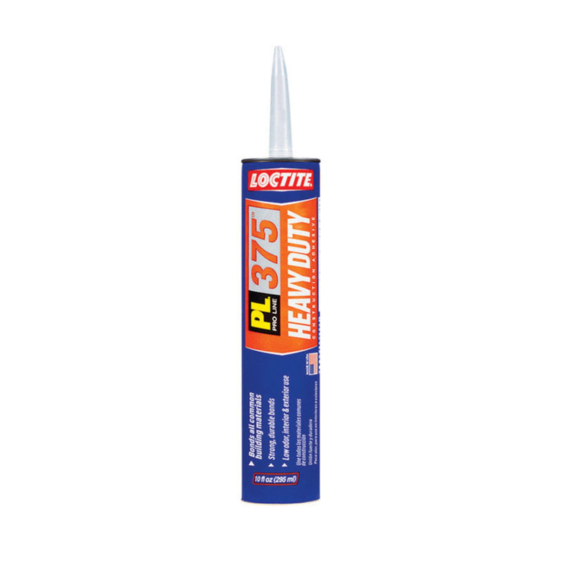 Loctite PL 375 Synthetic Elastomeric Polymer Construction Adhesive 10 oz